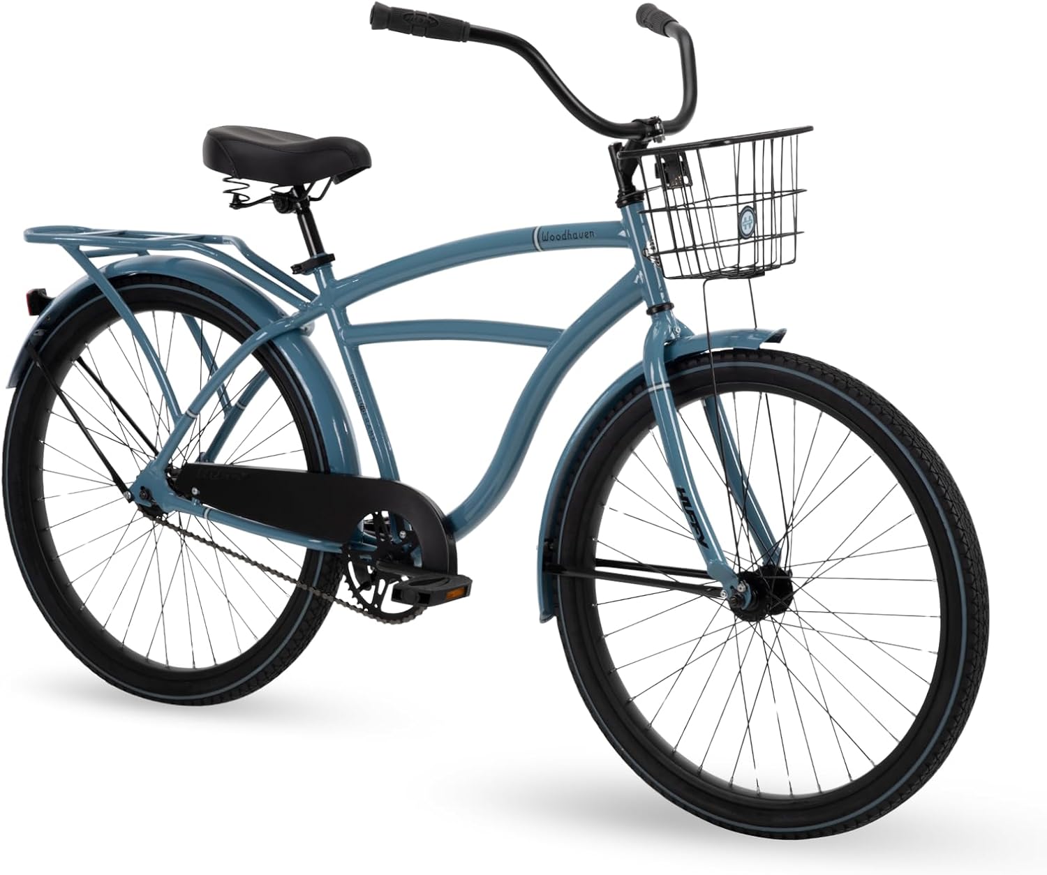 Huffy Woodhaven Cruiser — Blue Gloss — Panama Jack beach cruiser bike by Huffy